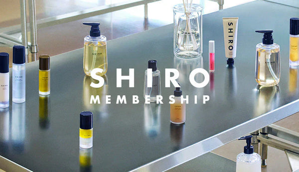 SHIRO Membership Program 會員計劃 開始通知