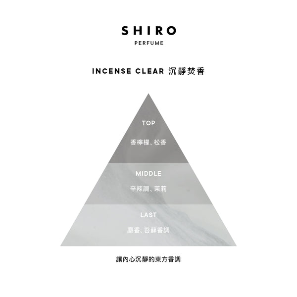 沉靜焚香香水